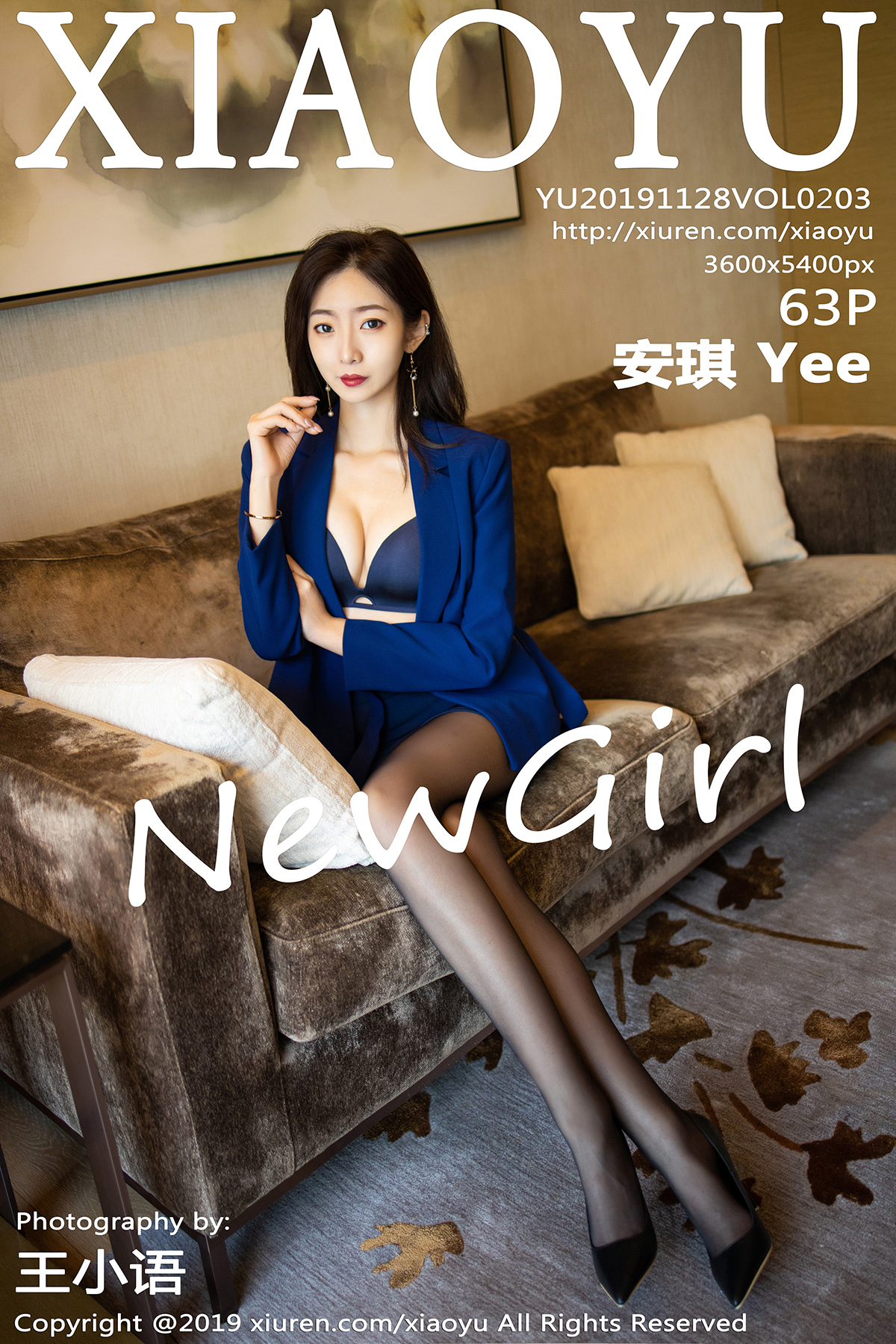 语画界 [XIAOYU] 2019.11.28 VOL.203 安琪 Yee